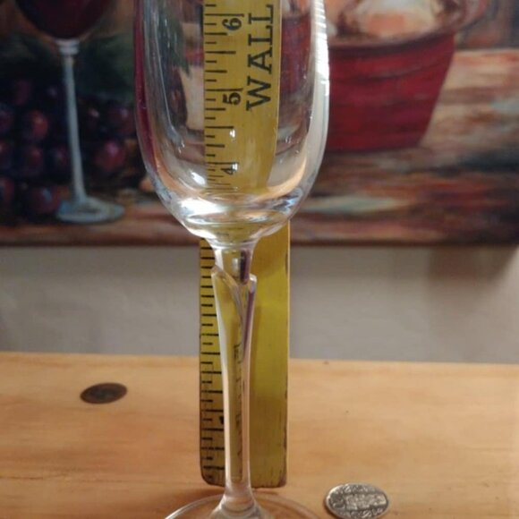 Set of 7 Czech Fine Crystal Stemware Glasses By Bohemia Crystalex - Picture 5 of 6